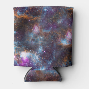 Porta-lata Maravilhas Galácticas: Padrão Espacial Colorido