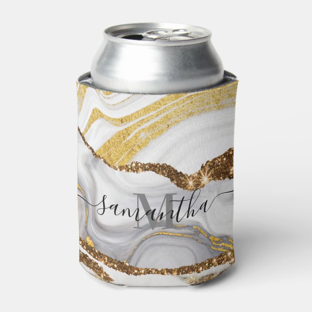 Porta-lata Marble e Glitter (Can Front)