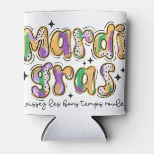 Porta-lata Mardi Gras Laissez Les Bons Temps Rouler