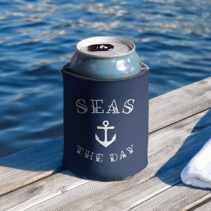 Porta-lata Mares a casa ou o barco personalizado de praia