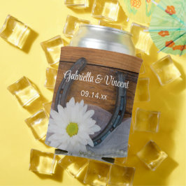 Porta-lata Margarida Branca e Ferradura Ocidental, Favor