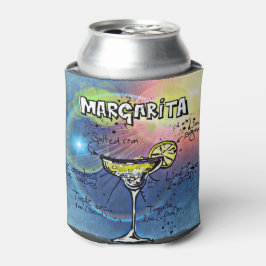 Porta-lata Margarita Cocktail ( nº 9 de 12 conjuntos de recei