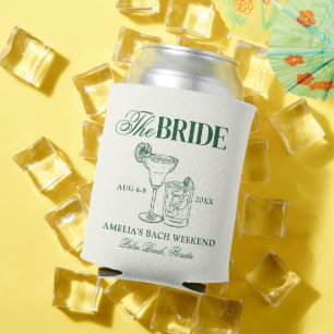 Porta-lata Margaritas & Matrimony Bachelorette A Noiva