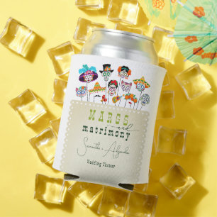 Porta-lata Margs & Matrimony Fiesta Casal mexicano