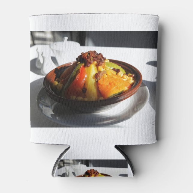 Porta-lata Marroquino - Comida do Marrocos (Frente)