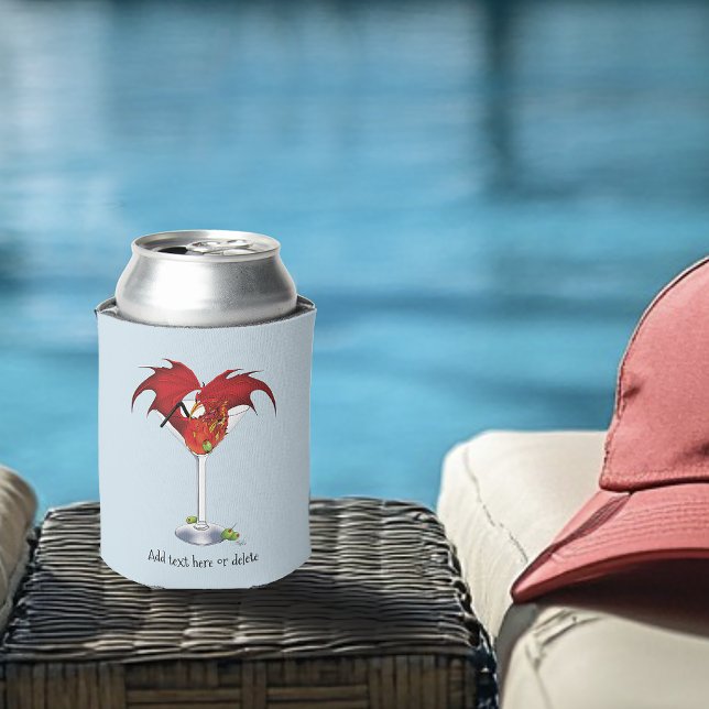 Porta-lata Martini Fantasy Red Dragon (Criador carregado)