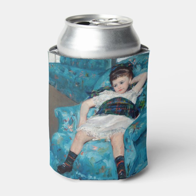 Porta-lata Mary Cassatt - Menina em uma Cadeira Azul (Can Front)