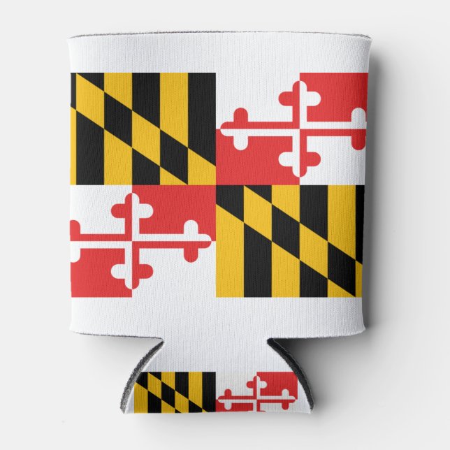 Porta-lata Maryland Flag (Frente)