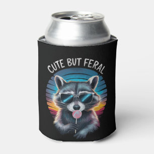 Porta-lata Mascote Engraçado Fofo Mas Feroz