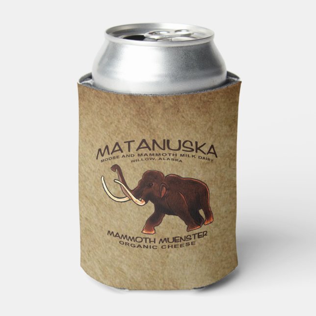 Porta-lata Matanuska Mammoth Muenster Cheese (Can Front)