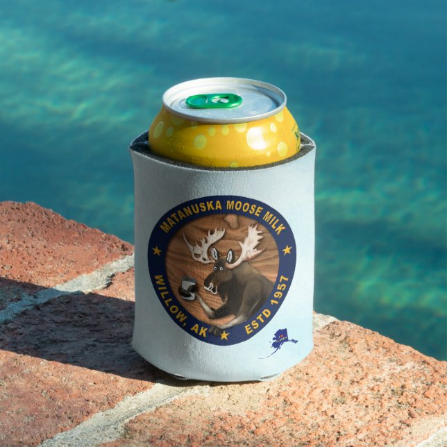 Porta-lata Matanuska Moose Milk (Piscina in situ)