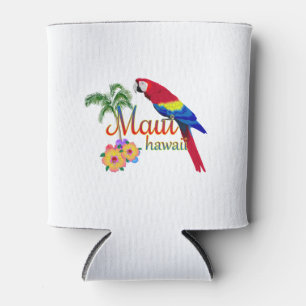 Porta-lata Maui Hawaii - Papagaio Tropical