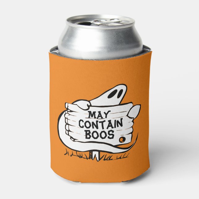 Porta-lata May Contain Boos Ghost (Can Front)