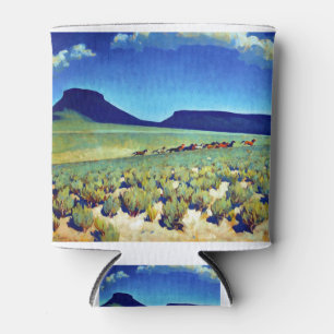 Porta-lata Maynard Dixon Wild Horse Country