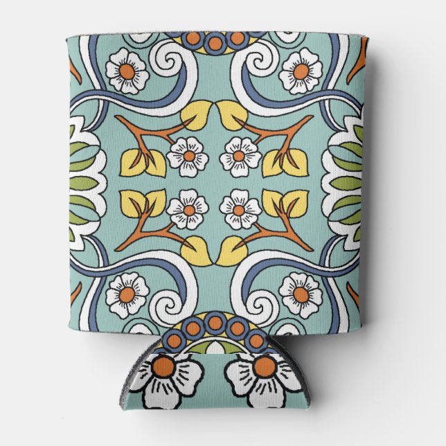 Porta-lata Medallion Turkey Style Vintage Patterno (Frente)