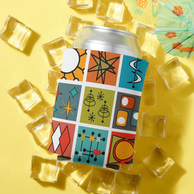 Porta-lata Médio-século Moderno Smorgasbord (Verão in situ)