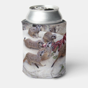 Porta-lata Meerkat Snack Time, Stubby Cooler.
