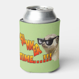Porta-lata Meerkat Summer Time Can Cooler