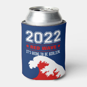 Porta-lata Meio-Termos Bíblicos 2022 Onda Vermelha