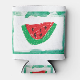 Porta-lata Melancia - Crianças Arte para COC