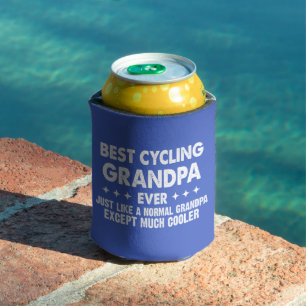 Porta-lata Melhor Avô Dia de os pais De Ciclismo Avô