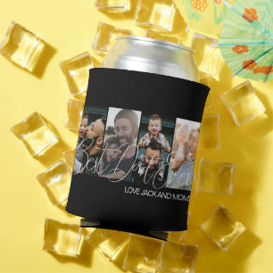 Porta-lata Melhor Colagem de Fotografias do Pai