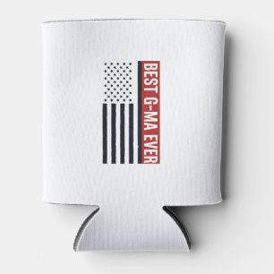 Porta-lata Melhor Design de Vetor de Bandeira Patriótica G-Ma