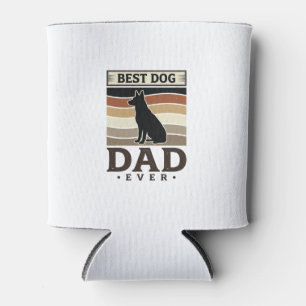 Porta-lata Melhor Pai de Cachorro de Todos os Tempos Design d