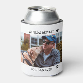 Porta-lata Melhor Pai De Cachorro Impressões Personalizadas D