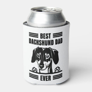 Porta-lata Melhor Pai De Dachshund Nunca