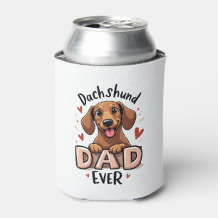 Porta-lata Melhor Pai De Dachshund Nunca