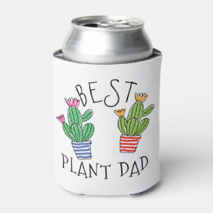Porta-lata Melhor Pai de Planta Cacto Dia dos Pais de Jardina