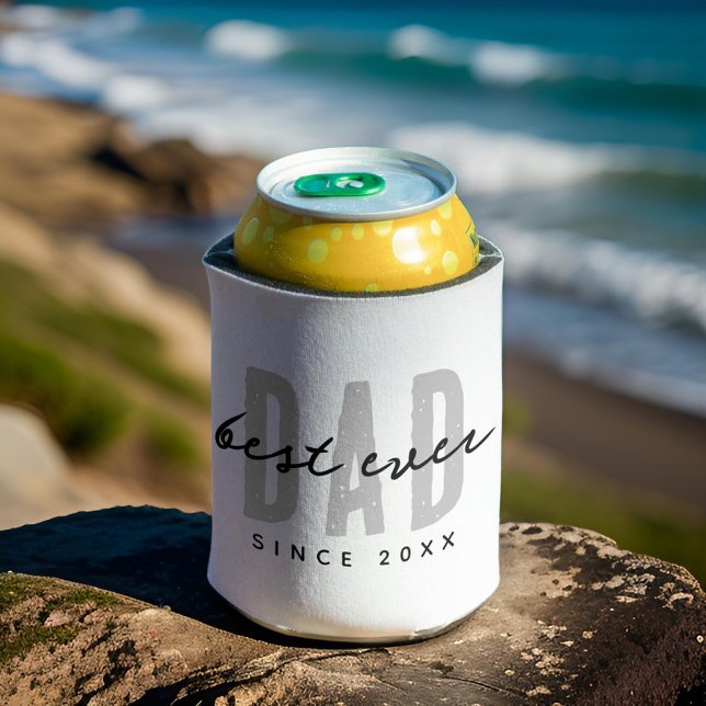 Porta-lata Melhor Pai Desde 20XX O Disquete Simples Moderno (Criador carregado)