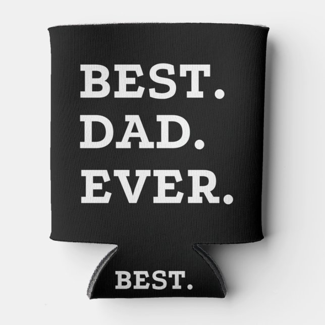 Porta-lata Melhor Pai Nunca (Frente)