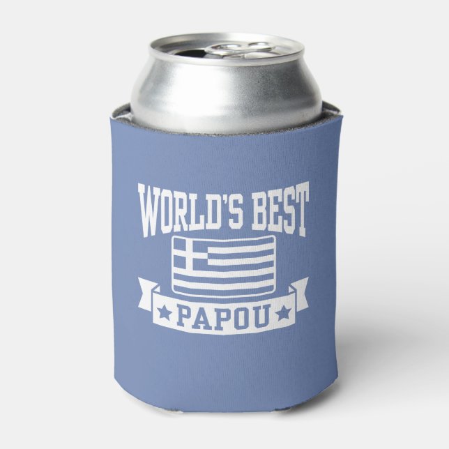 Porta-lata Melhor Papou do Mundo (Can Front)