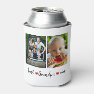 Porta-lata Melhor Vovô Ever 4 Fotografia Personalizada