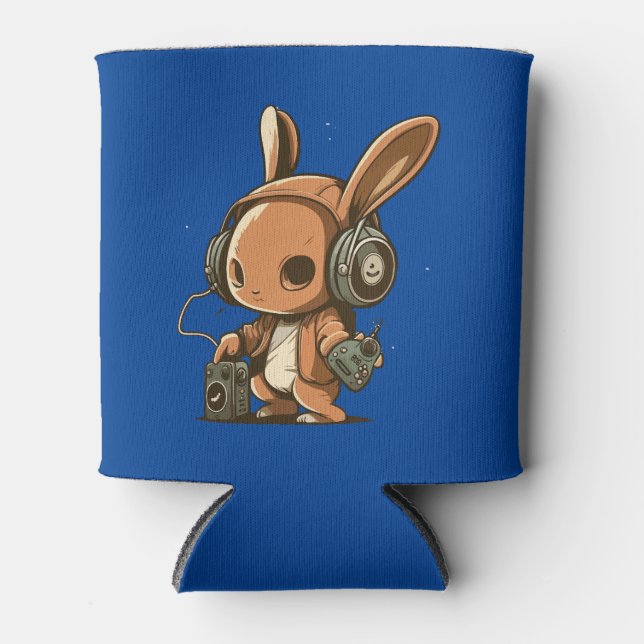 Porta-lata Melódico Bunny: Uma Viagem Musical (Frente)