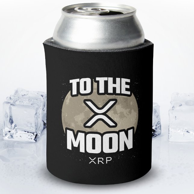 Porta-lata Memória Criptográfica - XRP Para A Lua - Criptomoe (Criador carregado)
