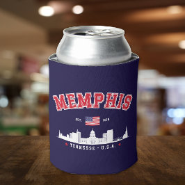 Porta-lata Memphis Skyline city – Est. 1819