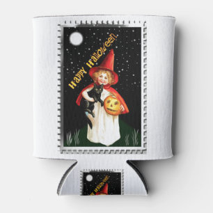 Porta-lata Menina Nostálgica, Jack-o’-lantern e Gato