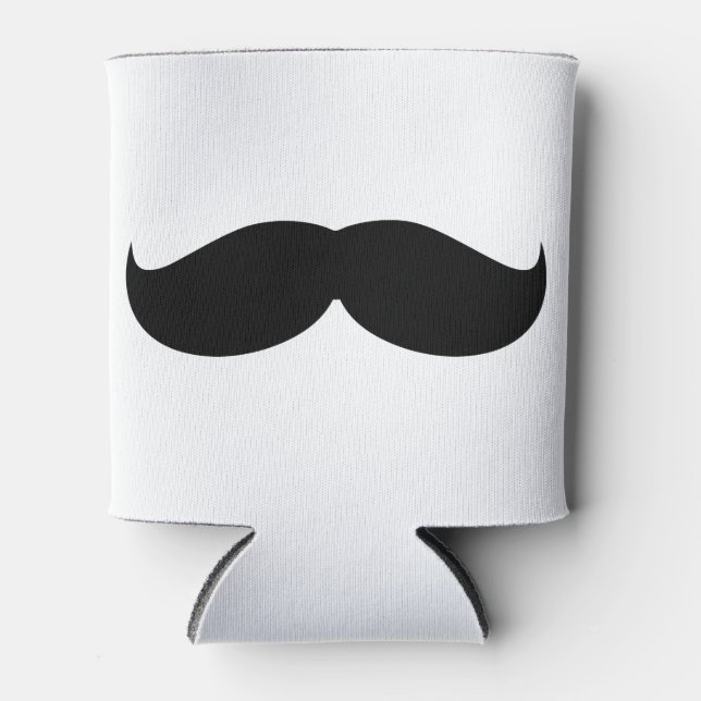 Porta-lata Mens Mustache (Frente)