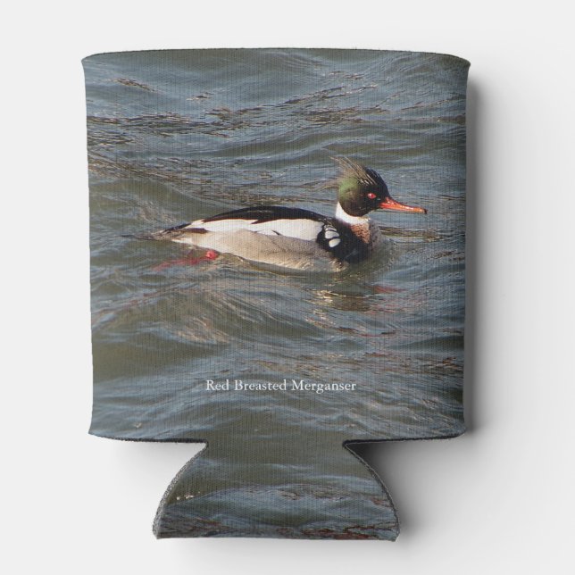 Porta-lata Merganser Vermelho Mestirado pode resfriar (Traseira)