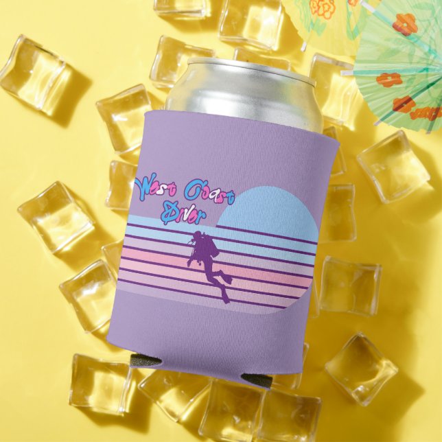 Porta-lata Mergulhador Trans na Costa Oeste (Verão in situ)