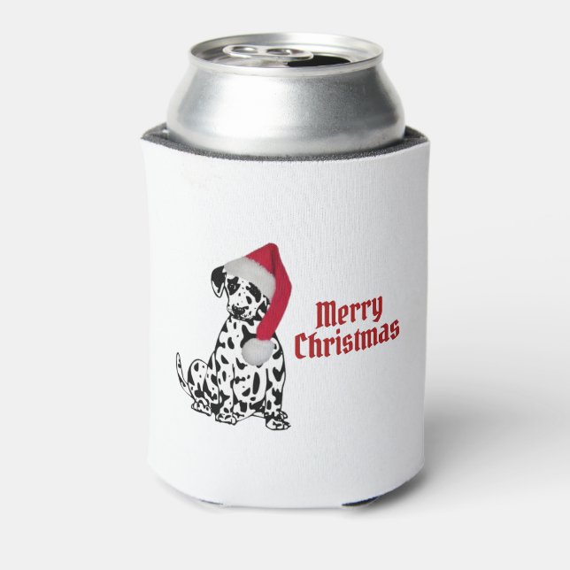 Porta-lata Merry Christmas Dalmatian (Can Back)