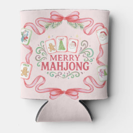 Porta-lata Merry Mahjong | Christmas