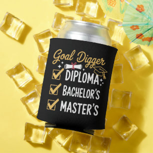 Porta-lata Meta de Graduação Mestre Escavador de Metas Conqui