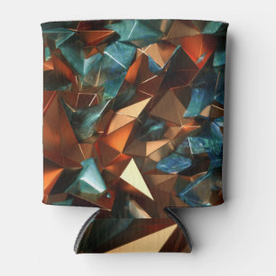 Porta-lata Metal & Pedra: 3D Elegante