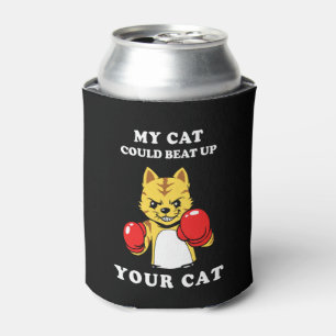 Porta-lata Meu gato podia bater acima seu gato
