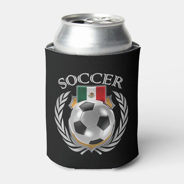 Porta-lata México Futebol 2016 - Arte do Ventilador (Can Front)