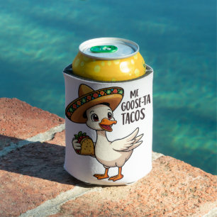 Porta-lata Mi Goose ta tacos Engraçado Taco Mexicano